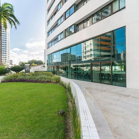 Excelente Flat Em Setubal Boa Viagem Ate 3 Pessoas Cercado Por Restaurantes E Supermercados Pm805 Recife Exterior photo