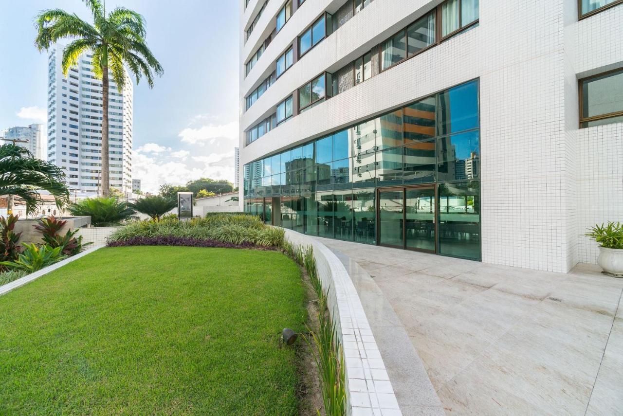 Excelente Flat Em Setubal Boa Viagem Ate 3 Pessoas Cercado Por Restaurantes E Supermercados Pm805 Recife Exterior photo