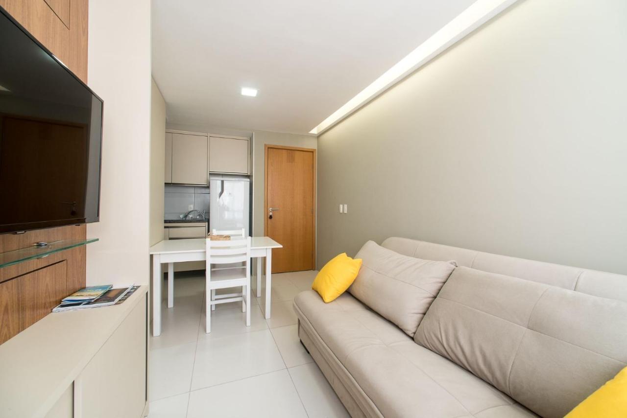 Excelente Flat Em Setubal Boa Viagem Ate 3 Pessoas Cercado Por Restaurantes E Supermercados Pm805 Recife Exterior photo